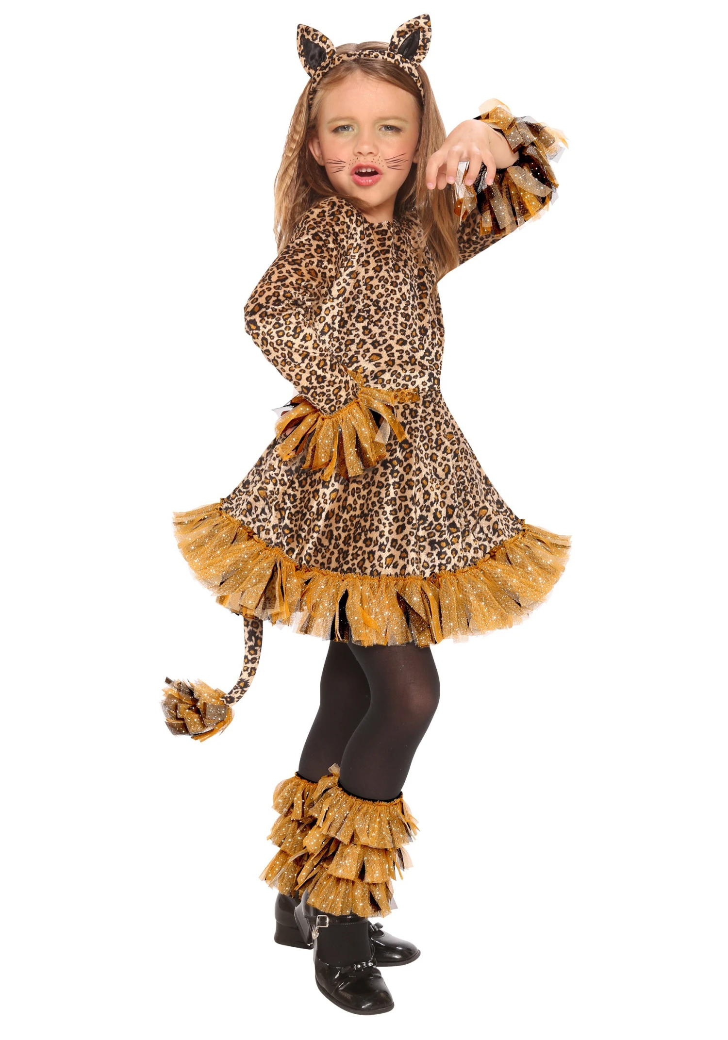 Leopard Costume Dress For Girls 3 Leopard Costume Dress For Girls