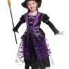 Light Up Purple Bat Witch Costume For Girls 1 Light Up Purple Bat Witch Costume For Girls -Halloween Costumes girls light up purple bat witch costume