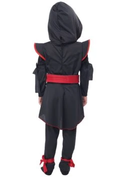 Lil' Ninja Girl Costume For Girls 9 Lil' Ninja Girl Costume For Girls -Halloween Costumes girls lil ninja girl costume alt 3