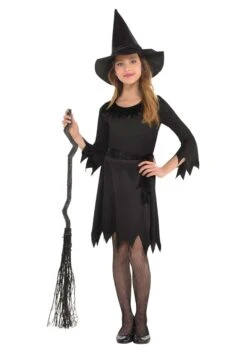 AMSCAN Girl's Lil Witch Classic Costume