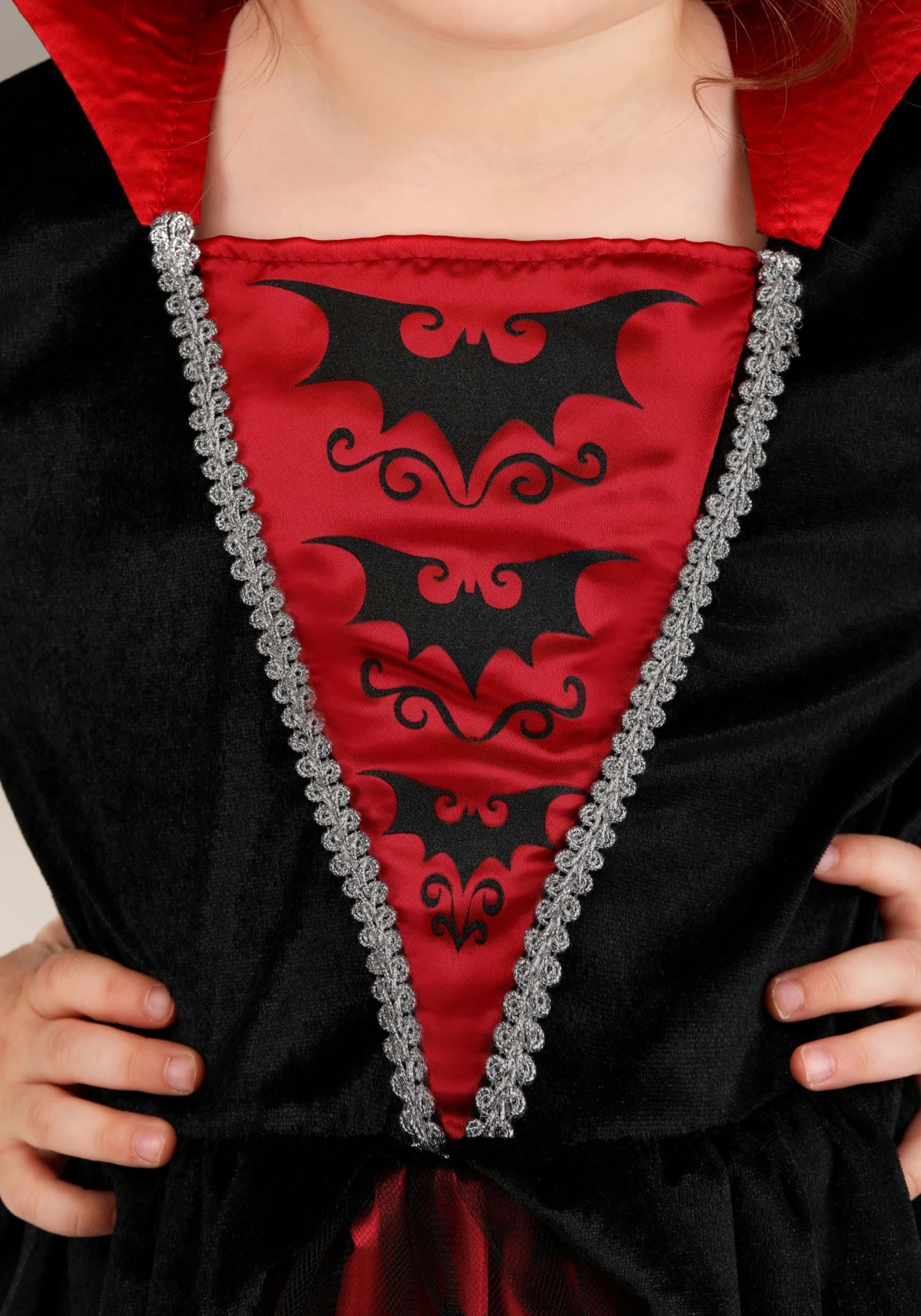 Midnight Vampira Costume For Girls 5 Midnight Vampira Costume For Girls - Image 3