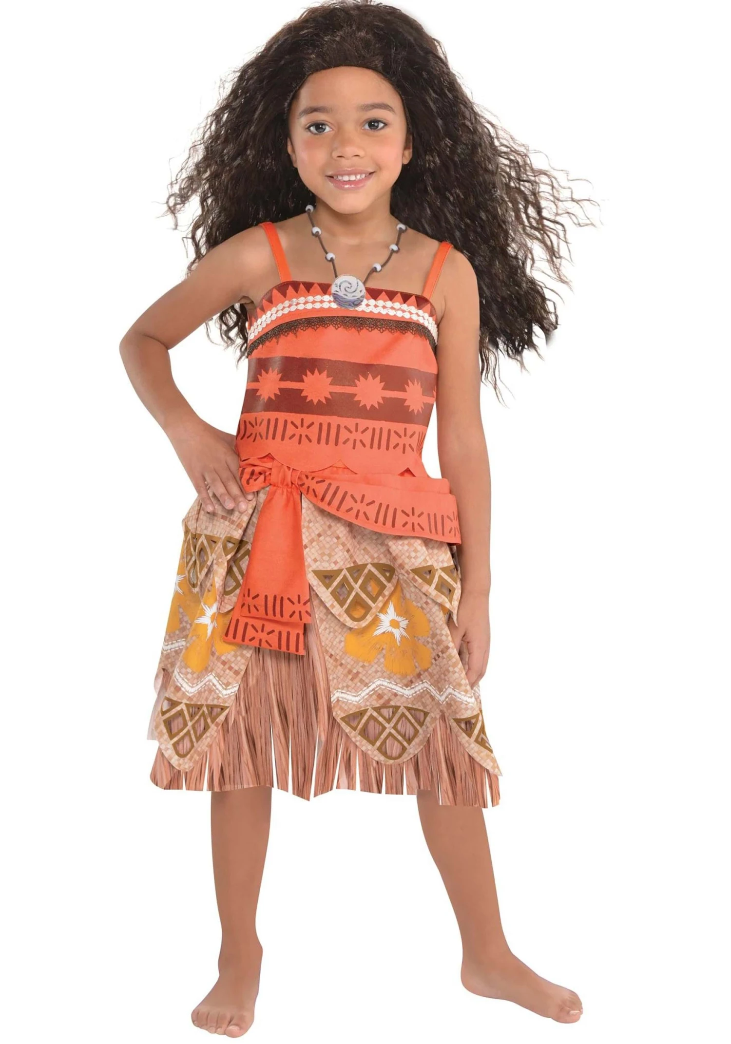 AMSCAN Girl's Moana Costume 3 AMSCAN Girl's Moana Costume