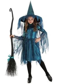 Moonlight Spider Witch Costume For Girls 17 Moonlight Spider Witch Costume For Girls -Halloween Costumes girls moonlight spider witch costume alt 7