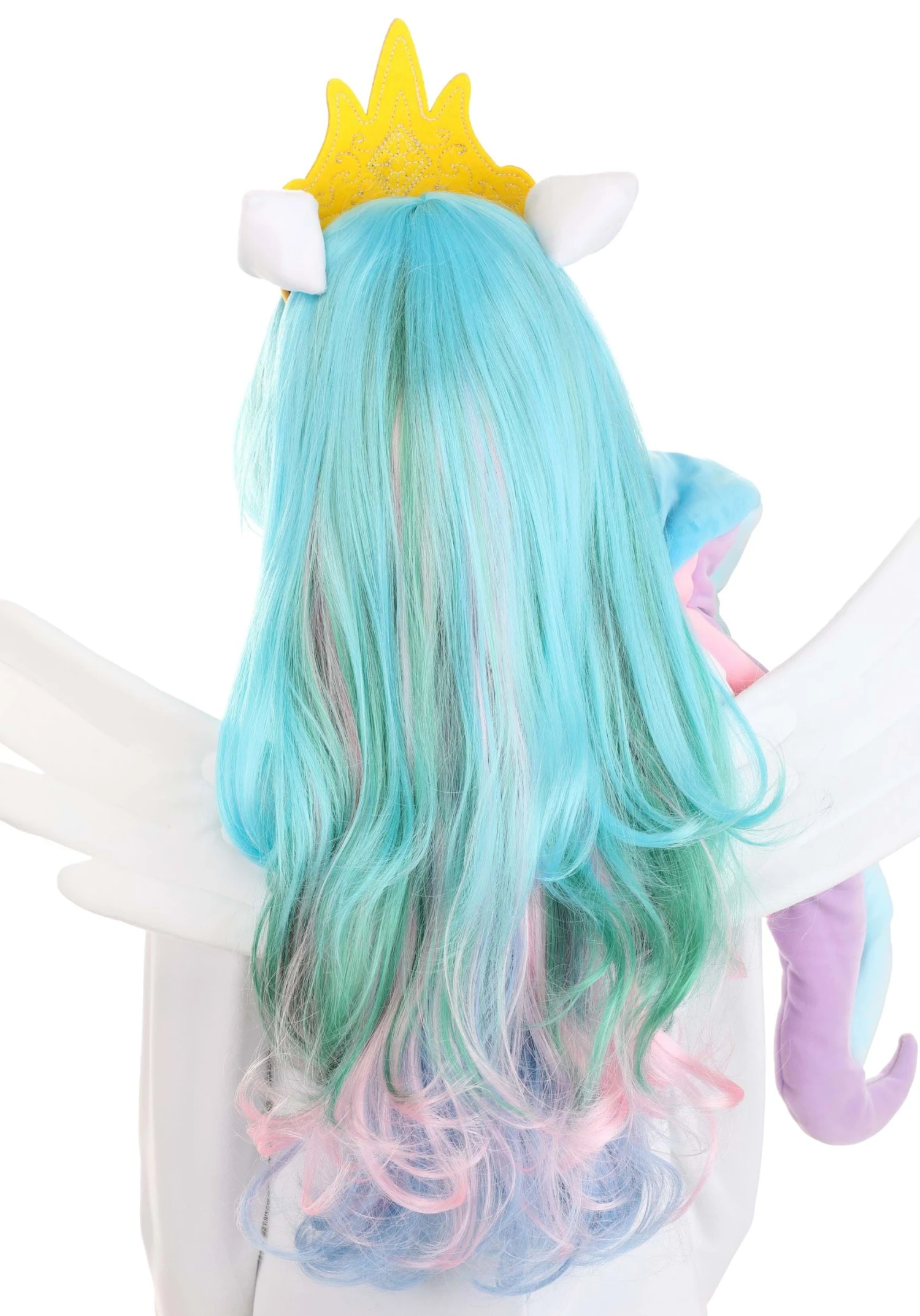 My Little Pony Princess Celestia Wig For Girls 4 My Little Pony Princess Celestia Wig For Girls - Image 2
