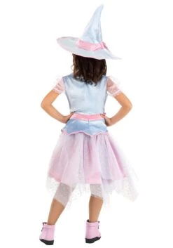 Pastel Fairy Witch Costume For Girls 9 Pastel Fairy Witch Costume For Girls -Halloween Costumes girls pastel fairy witch costume alt 1
