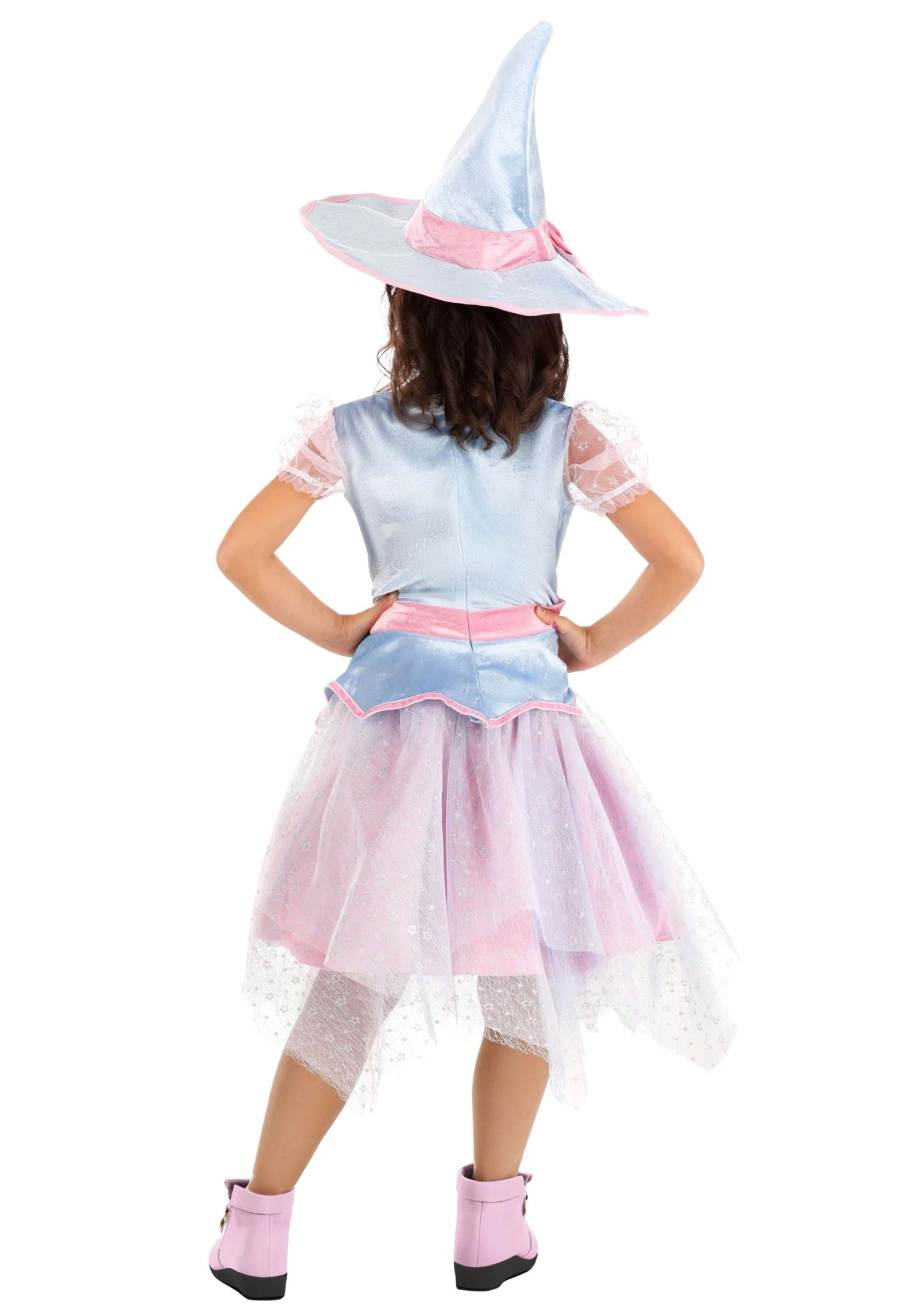 Pastel Fairy Witch Costume For Girls 4 Pastel Fairy Witch Costume For Girls - Image 2