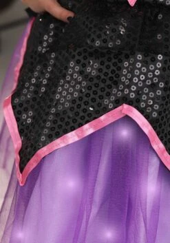 Pink Light-Up Witch Costume For Girls -Halloween Costumes girls pink light up witch costume alt 4