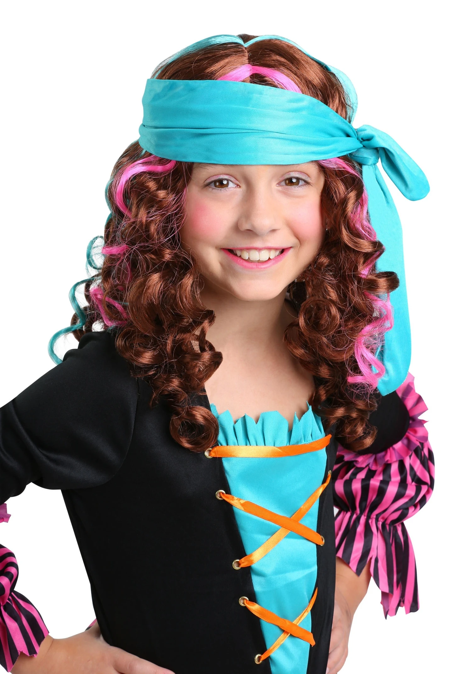 Girl's Pirate Princess Wig 3 Girl's Pirate Princess Wig