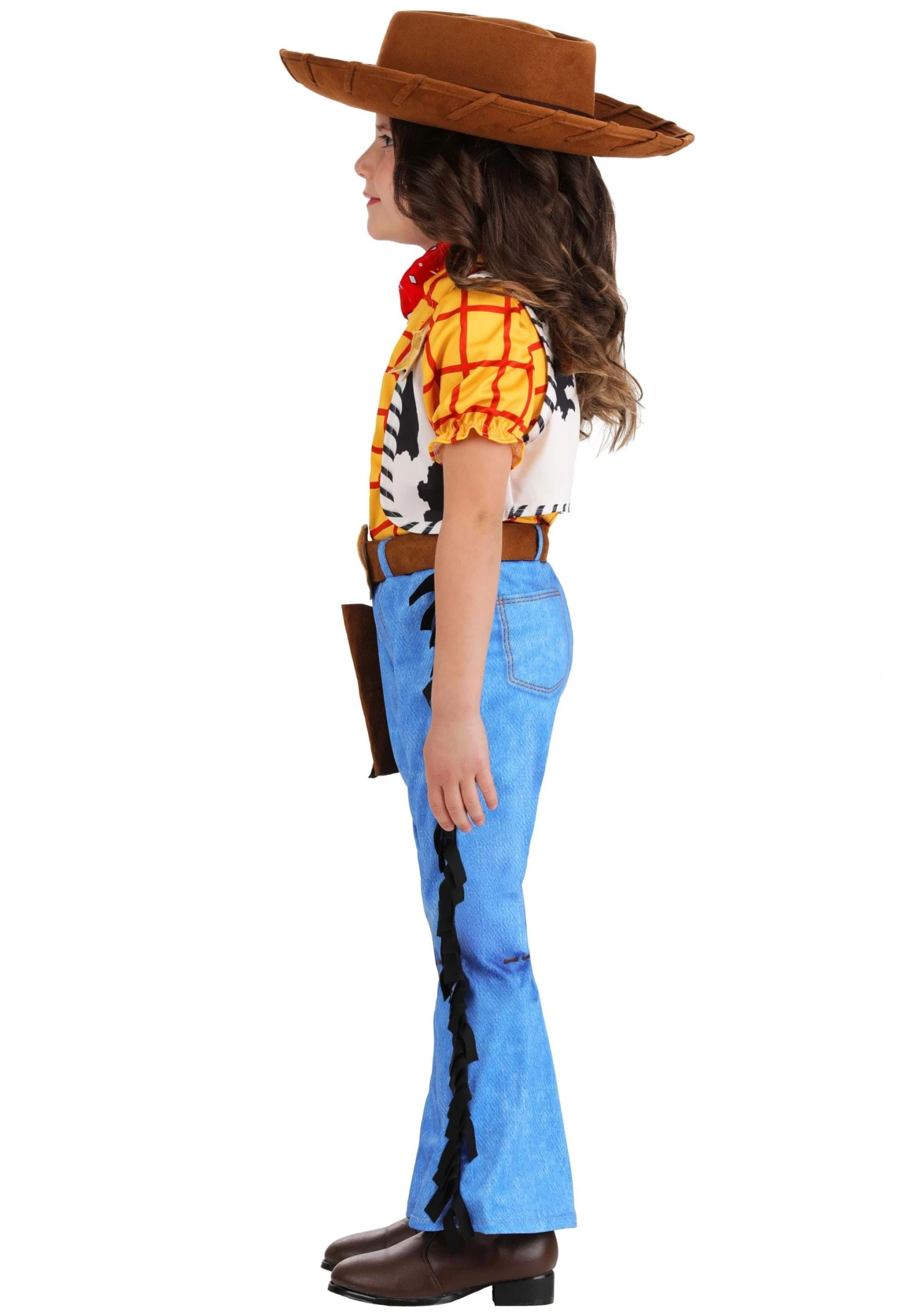 Girl's Pixar Toy Story Woody Toddler Costume 5 Girl's Pixar Toy Story Woody Toddler Costume - Image 3