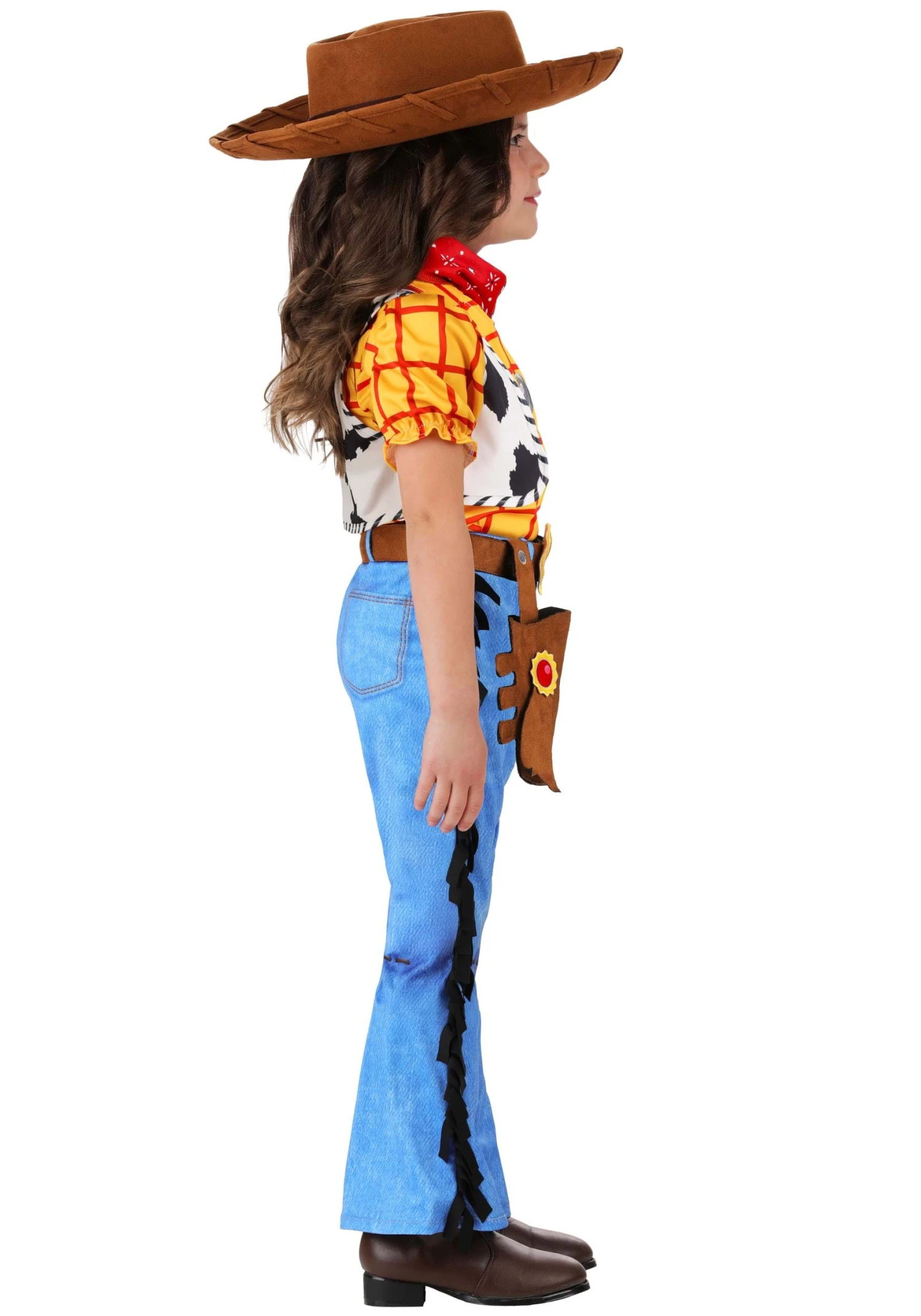 Girl's Pixar Toy Story Woody Toddler Costume 6 Girl's Pixar Toy Story Woody Toddler Costume - Image 4