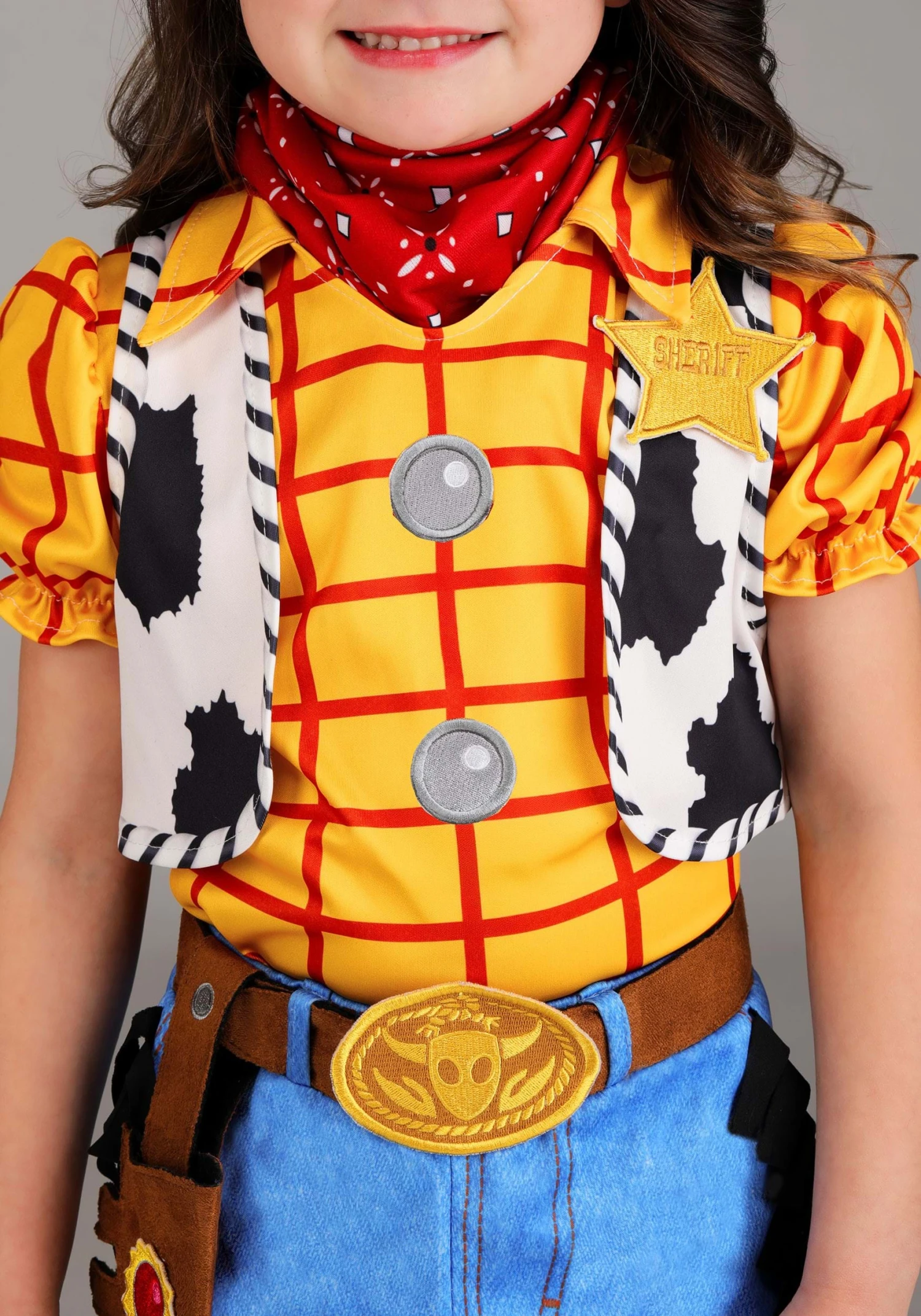 Girl's Pixar Toy Story Woody Toddler Costume 9 Girl's Pixar Toy Story Woody Toddler Costume - Image 7