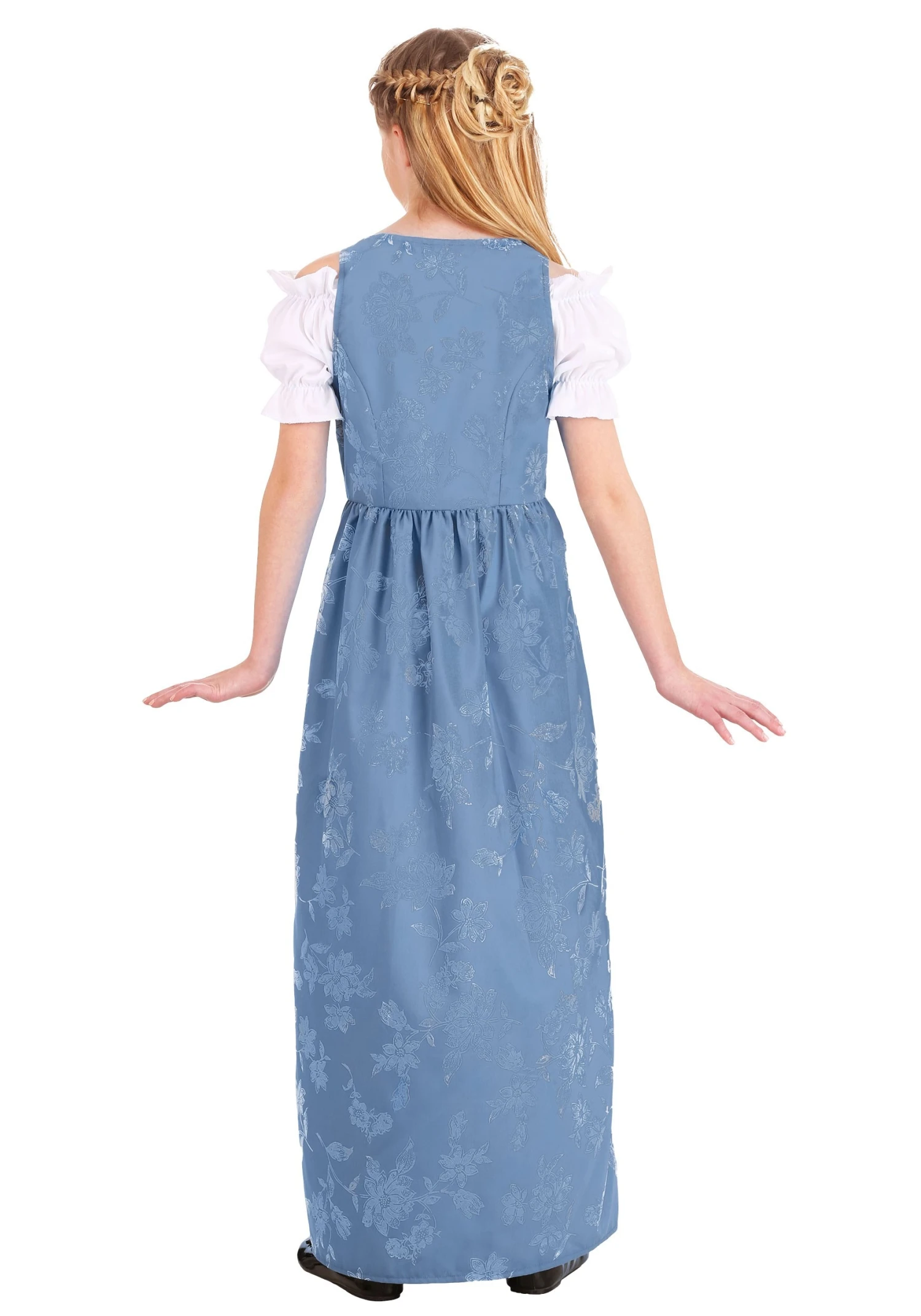 Girls Renaissance Villager Costume 4 Girls Renaissance Villager Costume - Image 2