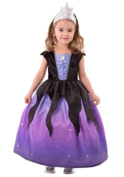 Girls Sea Witch Costume Dress