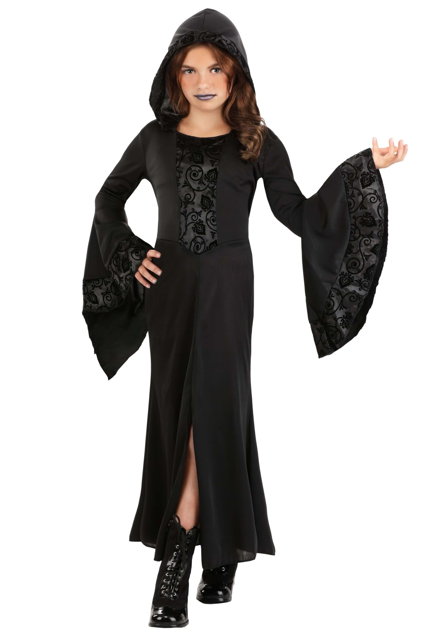 Sorceress Robe Costume For Girls 3 Sorceress Robe Costume For Girls