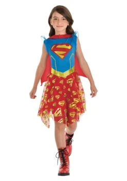 AMSCAN Girl's Toddler DC Comics Supergirl Costume Dress