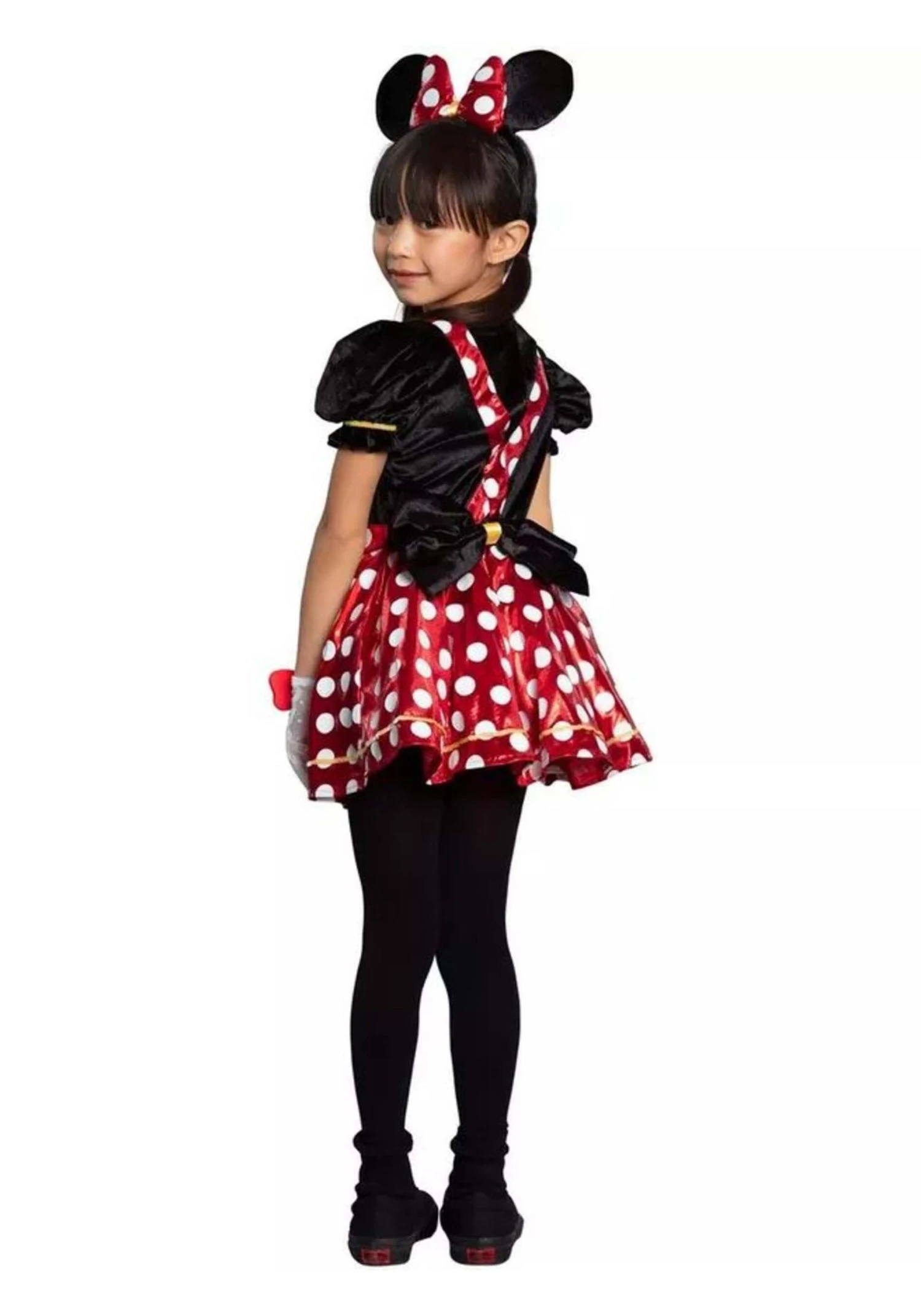 AMSCAN Girl's Toddler Red Minnie Mouse Costume 4 AMSCAN Girl's Toddler Red Minnie Mouse Costume - Image 2