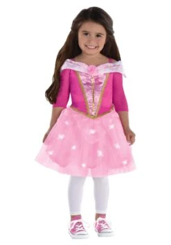 AMSCAN Girl's Toddler Sleeping Beauty Light Up Costume