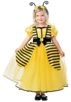 Girl's Sweet Bumble Bee Gown Toddler Costume