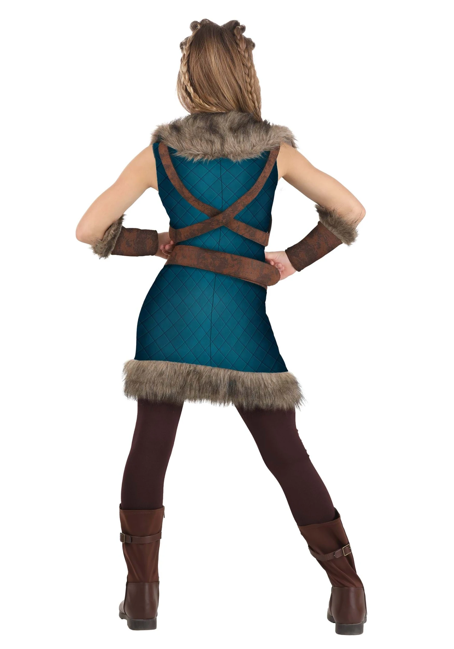 Valhalla Viking Costume For Girls 5 Valhalla Viking Costume For Girls - Image 3