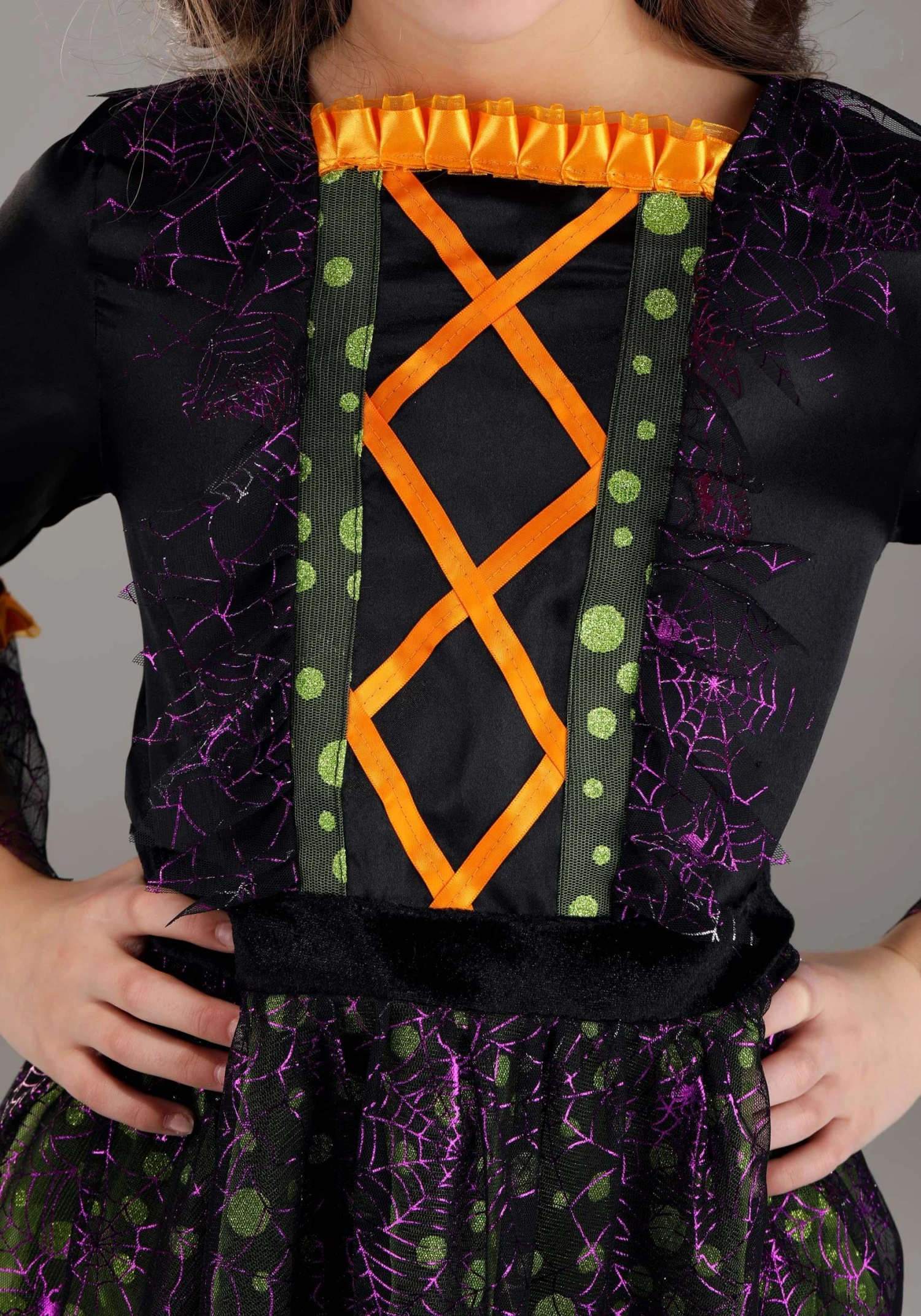 Verdant Spring Witch Costume For Girls 5 Verdant Spring Witch Costume For Girls - Image 3