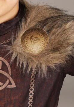 Victorious Viking Costume For Girls -Halloween Costumes girls victorious viking costume alt 3