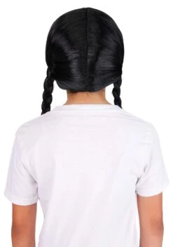 Girl's Wednesday Costume Wig -Halloween Costumes girls wednesday costume wig alt 1