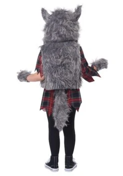 Wee-Wolf Costume For Girls 9 Wee-Wolf Costume For Girls -Halloween Costumes girls wee wolf costume alt 3