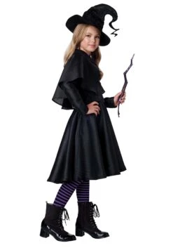 Witch's Coven Coat Costume For Girls -Halloween Costumes girls witch coven coat costume alt 2