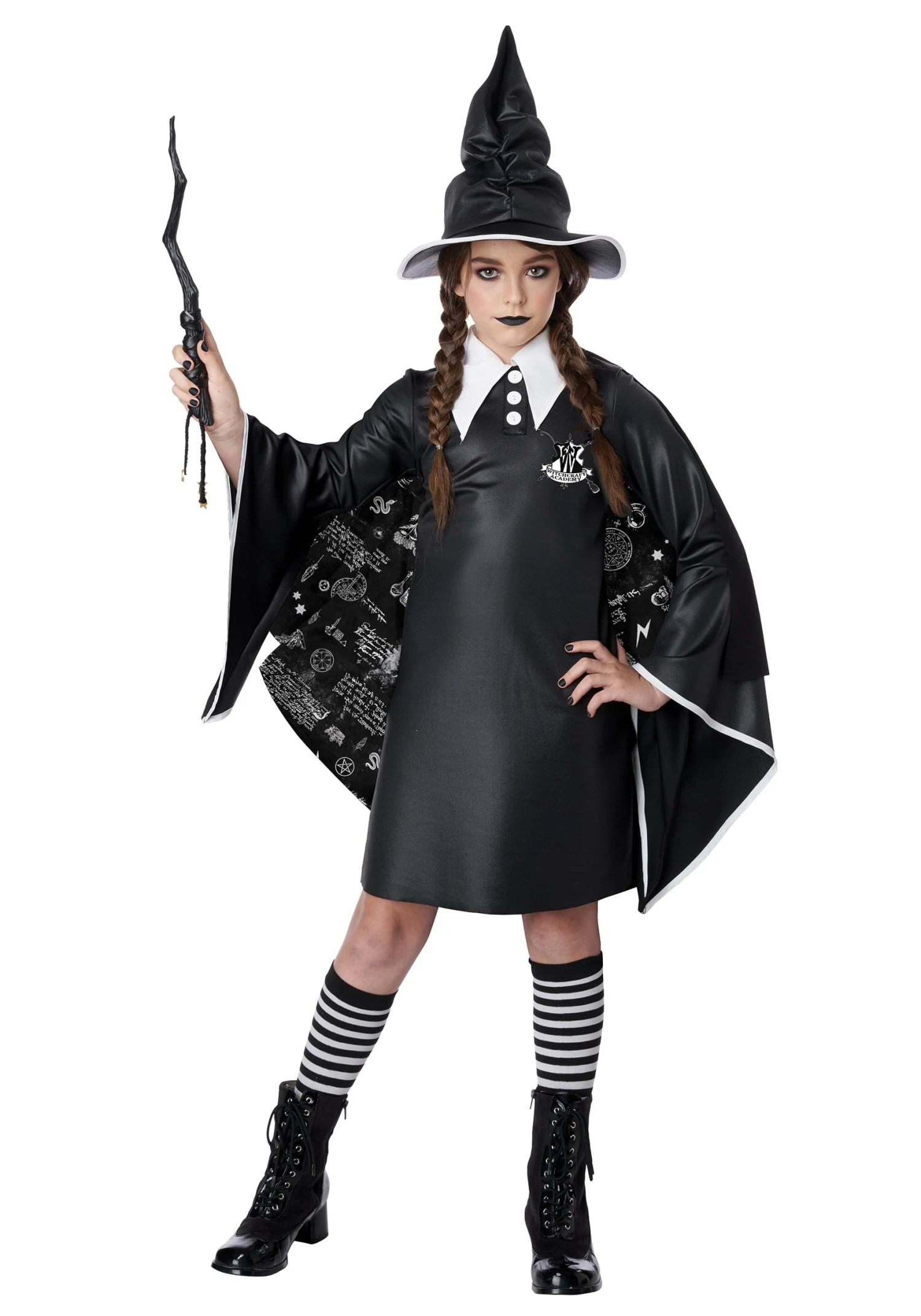 Witch In Training Dress Costume For Girls 3 Witch In Training Dress Costume For Girls