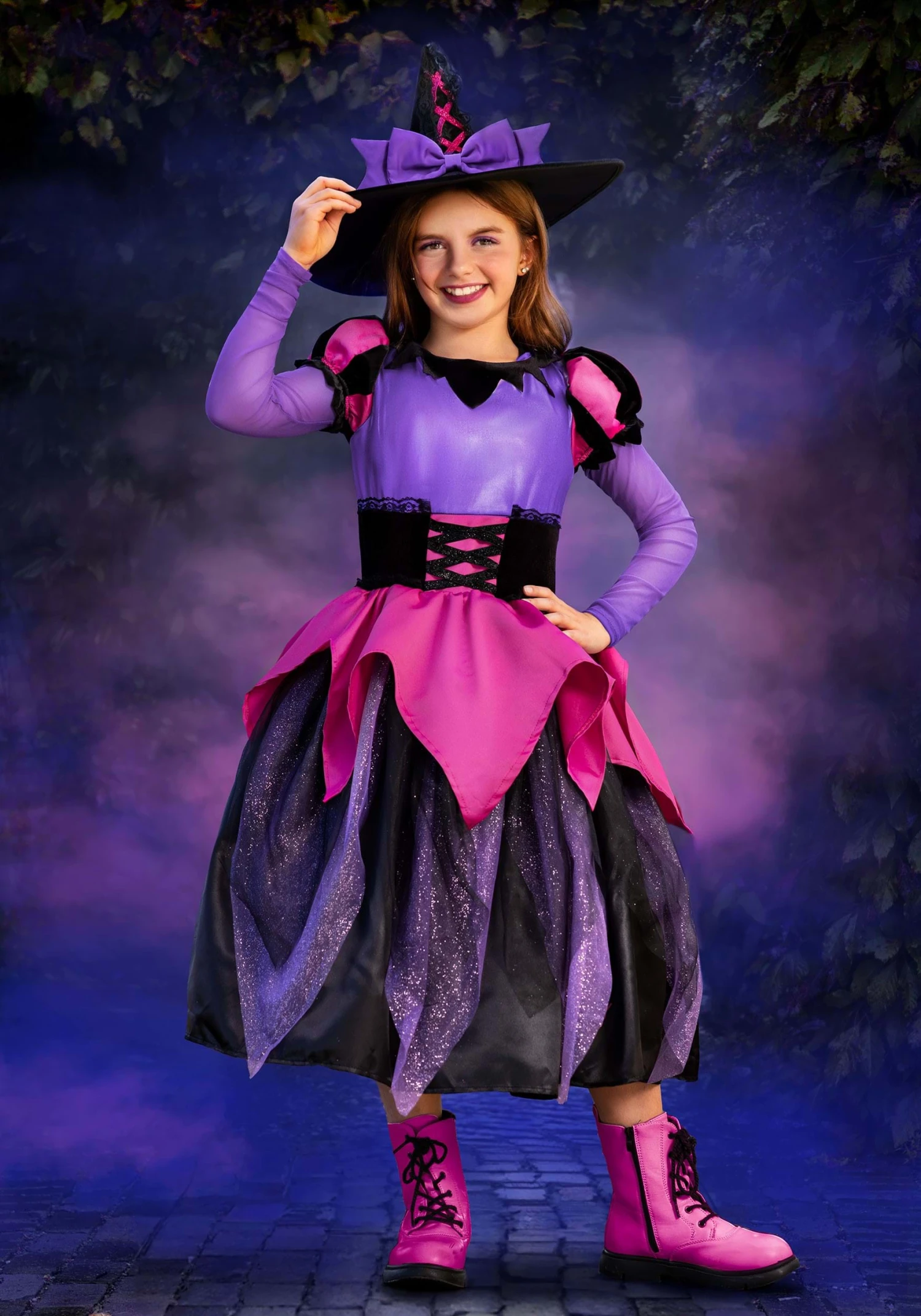 Disguise Witch Prestige Costume For Girls 3 Disguise Witch Prestige Costume For Girls
