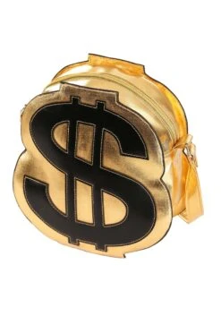 Gold Dollar Sign Costume Purse 8 Gold Dollar Sign Costume Purse -Halloween Costumes gold dollar sign purse alt 2