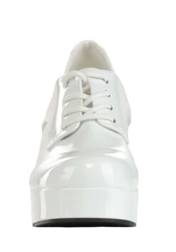 White Disco Pimp Goldfish Shoes For Adults 14 White Disco Pimp Goldfish Shoes For Adults -Halloween Costumes goldfish pimp shoe in white alt 4