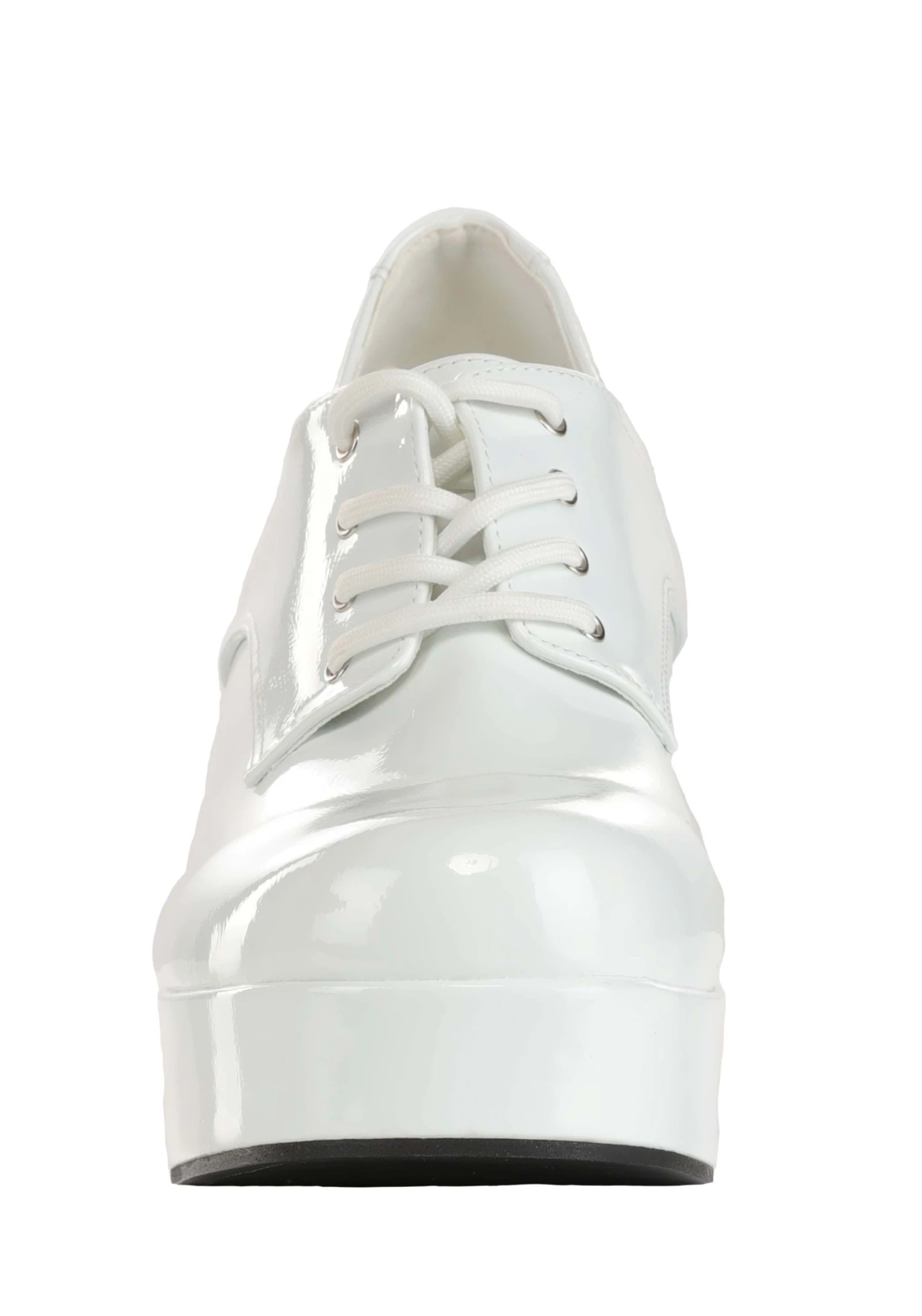 White Disco Pimp Goldfish Shoes For Adults 7 White Disco Pimp Goldfish Shoes For Adults - Image 5