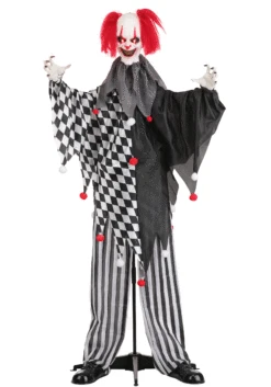 5.6FT Gonna Getcha Animated Clown Decoration - Scream Saver -Halloween Costumes gonna getcha animated clown decoration alt 3