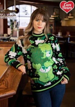 St Patrick's Day Care Bears Good Luck Bear Sweater