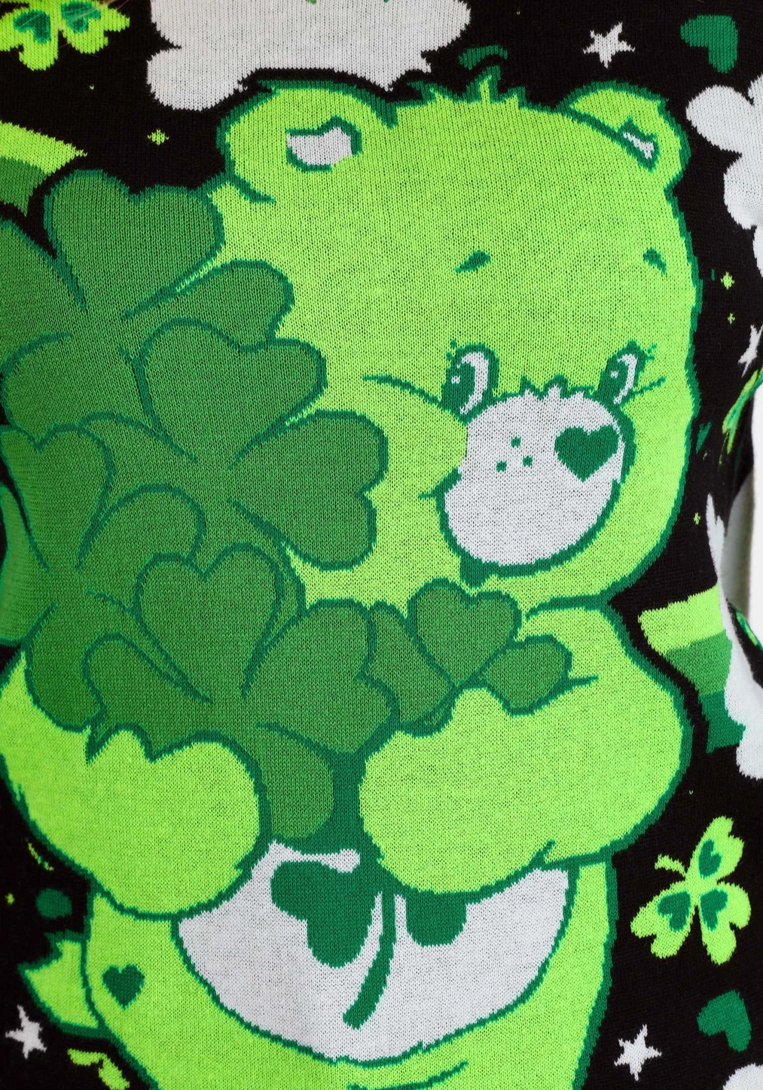 St Patrick's Day Care Bears Good Luck Bear Sweater 8 St Patrick's Day Care Bears Good Luck Bear Sweater - Image 6
