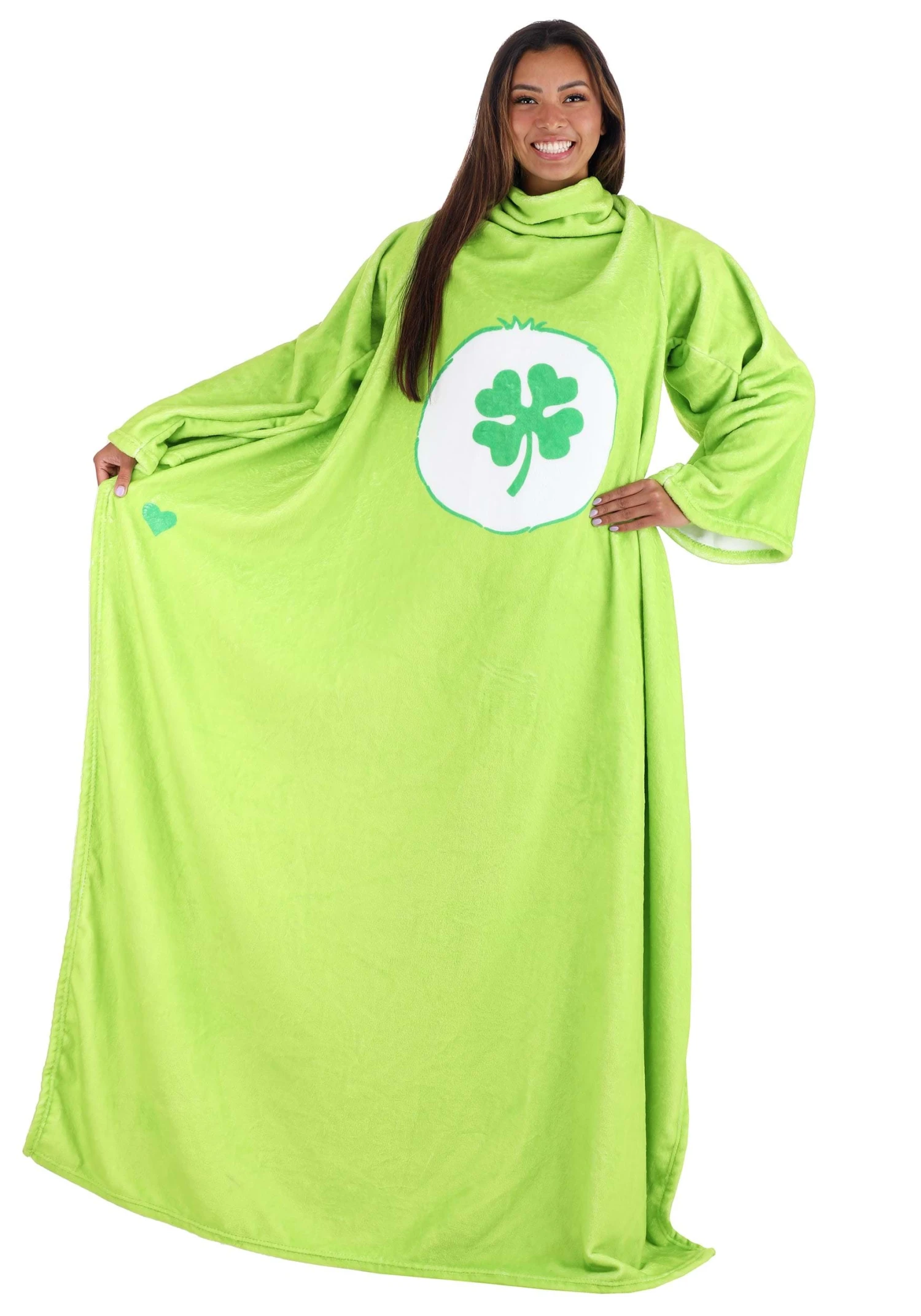 Care Bears Good Luck Bear Wearable Comfy Throw 5 Care Bears Good Luck Bear Wearable Comfy Throw - Image 3