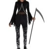 AMSCAN Goth Reaper Costume For Women -Halloween Costumes goth reaper costume for women