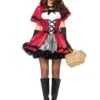 LEG AVENUE Gothic Red Riding Hood Adult Costume 1 LEG AVENUE Gothic Red Riding Hood Adult Costume -Halloween Costumes gothic red riding hood adult costume