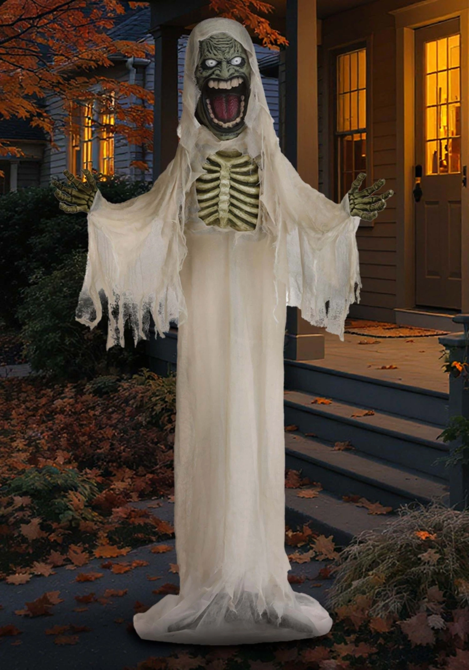 5.9FT Graveyard Ghost Animated Decoration - Scream Saver 3 5.9FT Graveyard Ghost Animated Decoration - Scream Saver