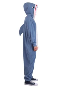 Adult Gray Shark Costume -Halloween Costumes gray shark adult costume alt 3