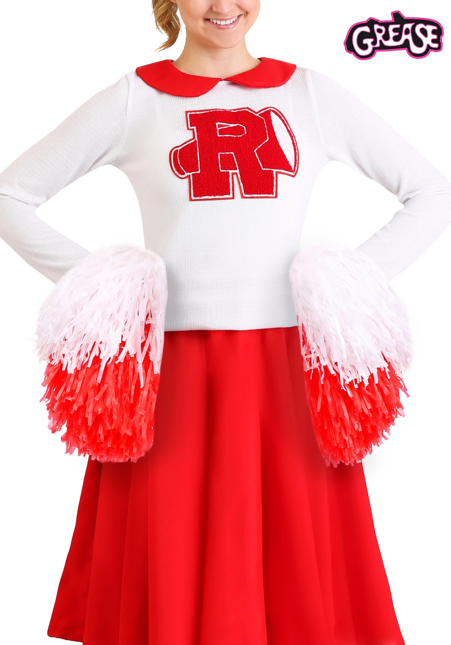 Rydell High Grease Cheerleader Pompoms 3 Rydell High Grease Cheerleader Pompoms