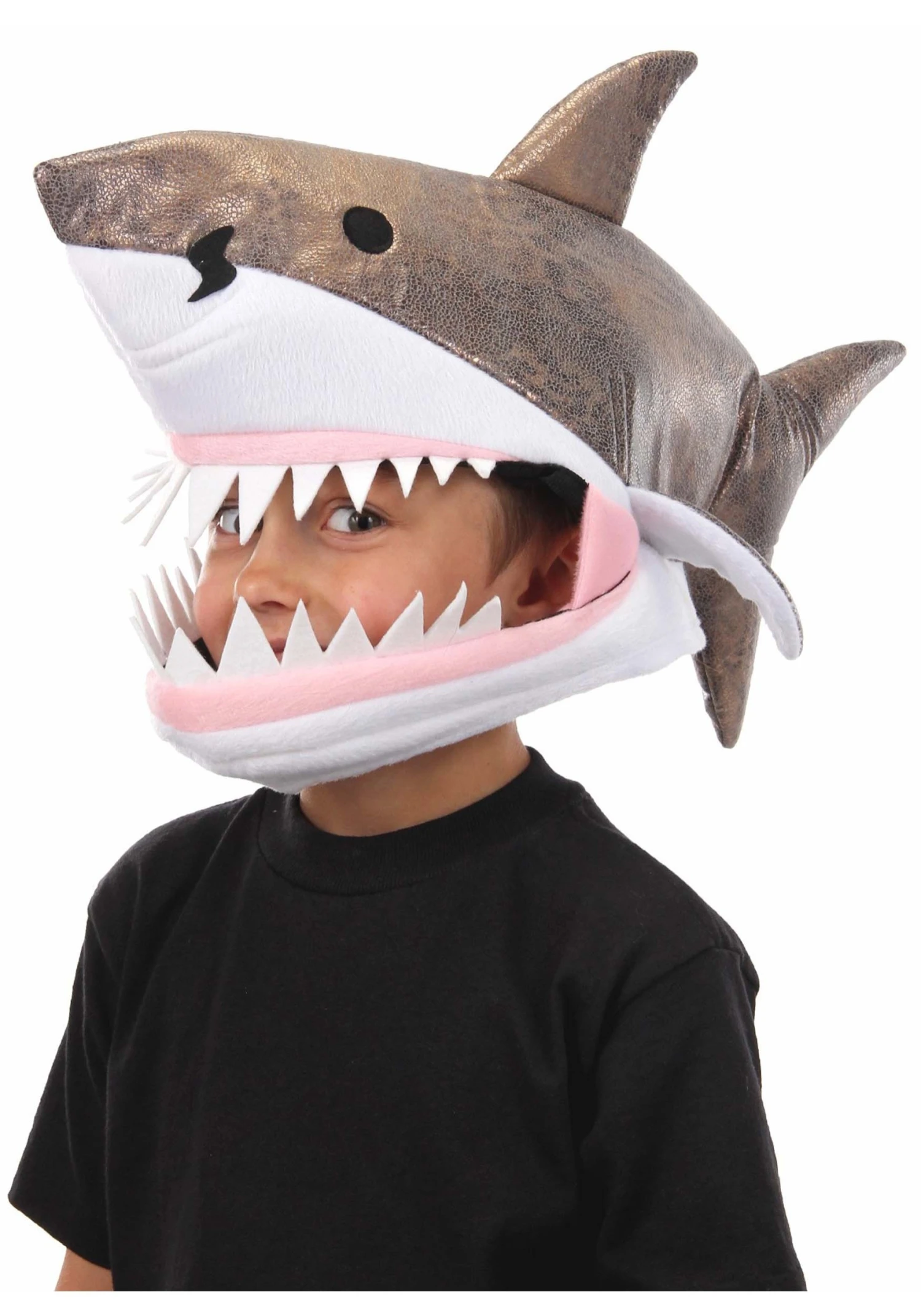Jawesome Great White Shark Costume Hat 4 Jawesome Great White Shark Costume Hat - Image 2