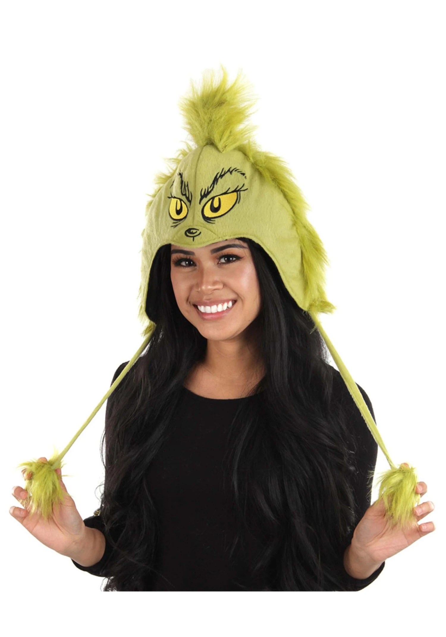 Deluxe Grinch Hoodie Hat 5 Deluxe Grinch Hoodie Hat - Image 3