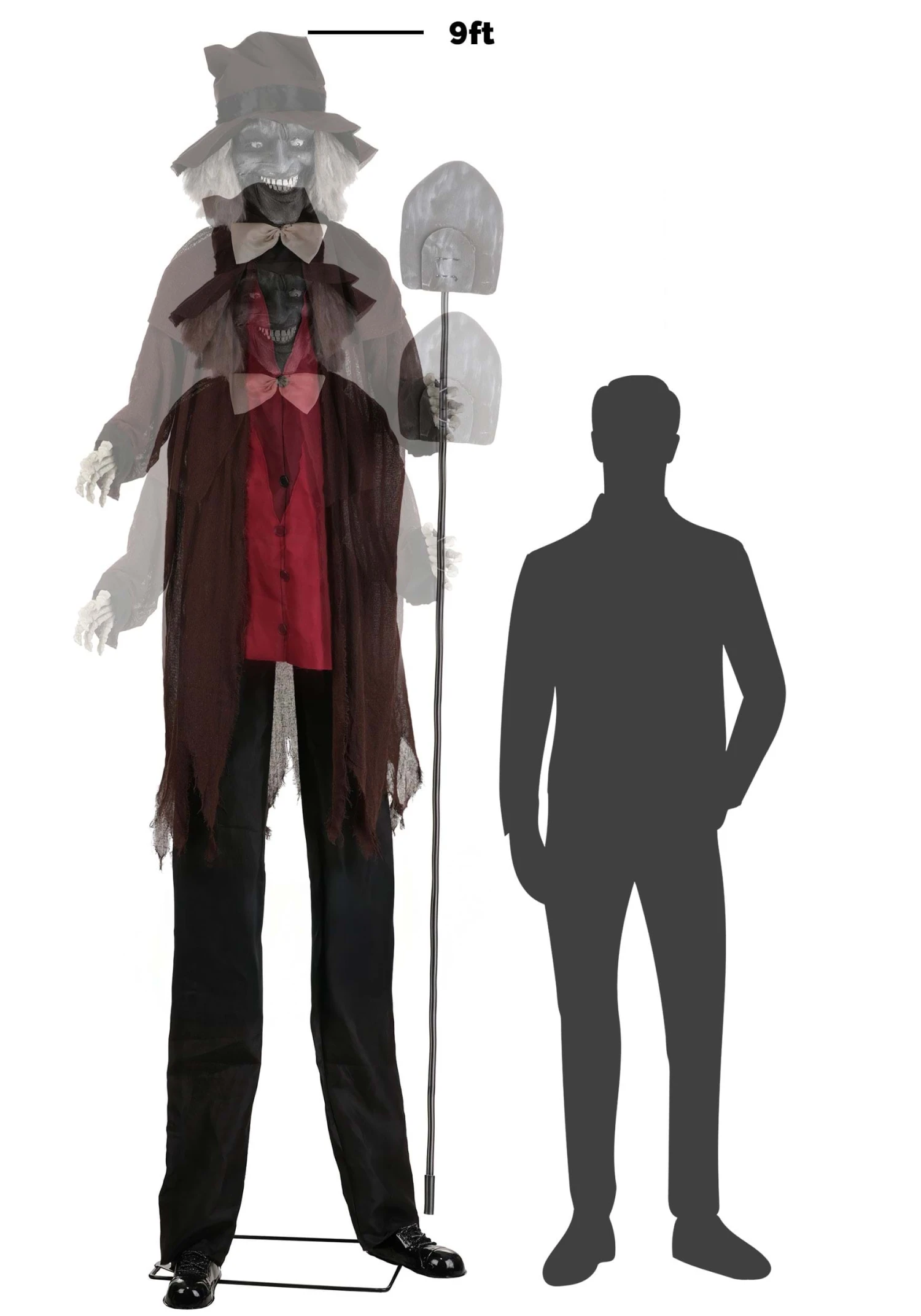 7.5FT Gregor The Grave Digger Animated Decoration - Scream Saver 7 7.5FT Gregor The Grave Digger Animated Decoration - Scream Saver - Image 5