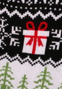 Gremlins Gizmo Claus Adult Ugly Christmas Sweater -Halloween Costumes gremlins gizmo claus ugly christmas sweater alt7