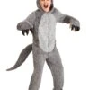 Kid's Grey Wolf Costume