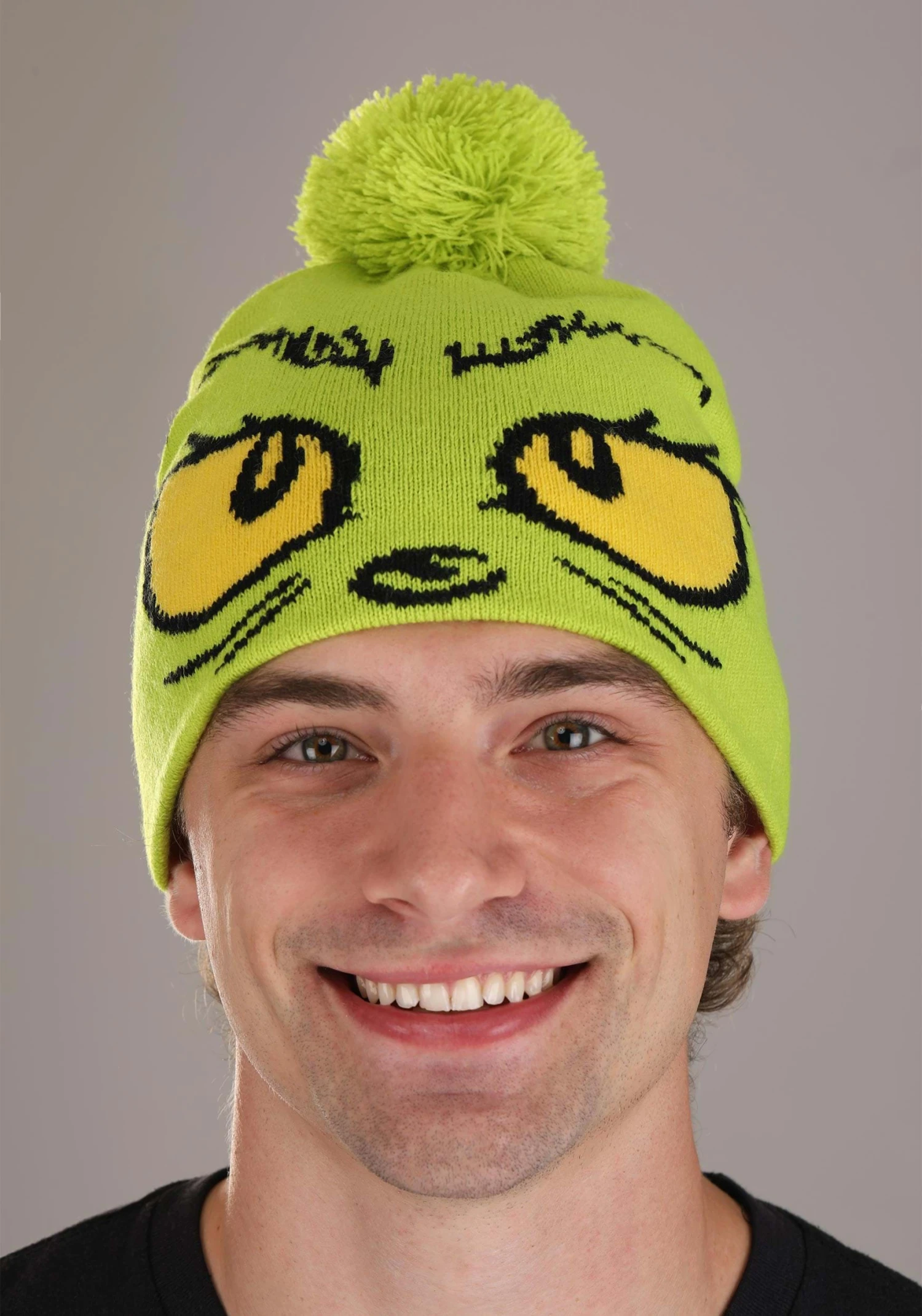 Dr. Seuss The Grinch Hat & Gloves Set For Adults 4 Dr. Seuss The Grinch Hat & Gloves Set For Adults - Image 2