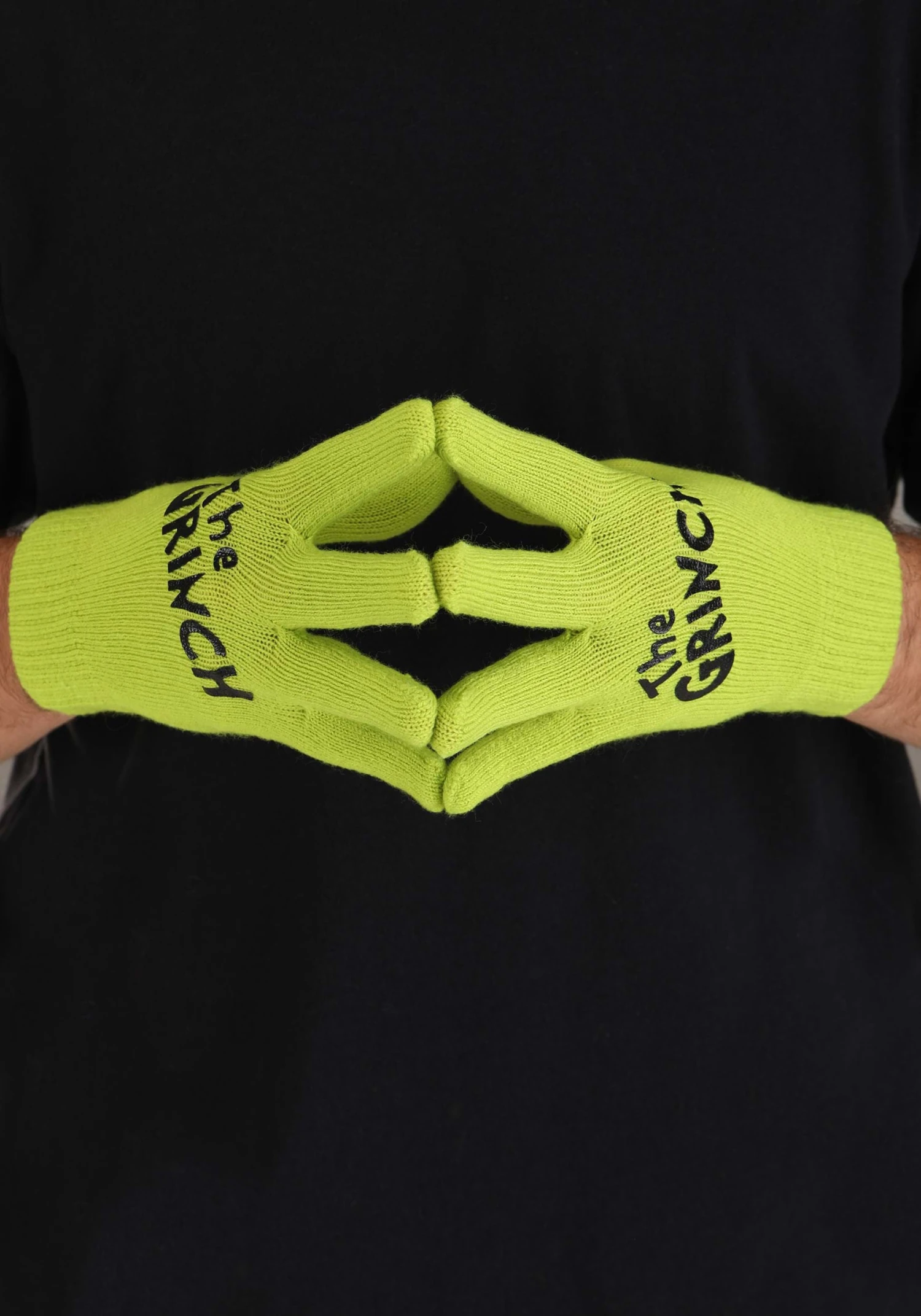 Dr. Seuss The Grinch Hat & Gloves Set For Adults 5 Dr. Seuss The Grinch Hat & Gloves Set For Adults - Image 3