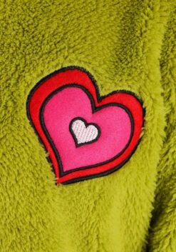 Adult The Grinch Hoodie Costume Top -Halloween Costumes grinch hoodie costume top alt 6